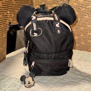 Disney Black Mickey Mouse Kids Backpack